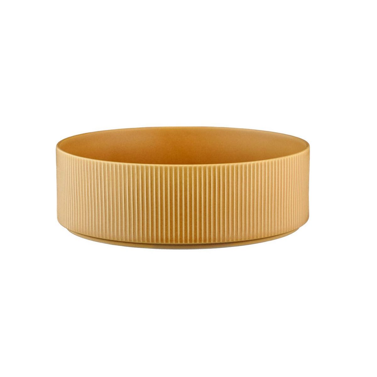 BJORN Saladier SCANDI Ø21,5cm et Ø27,5cm - 2 pièces - Ocre