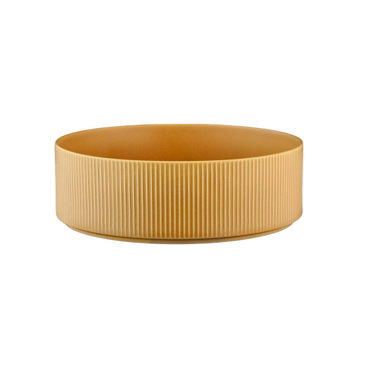 BJORN Saladier SCANDI Ø21,5cm et Ø27,5cm - 2 pièces - Ocre