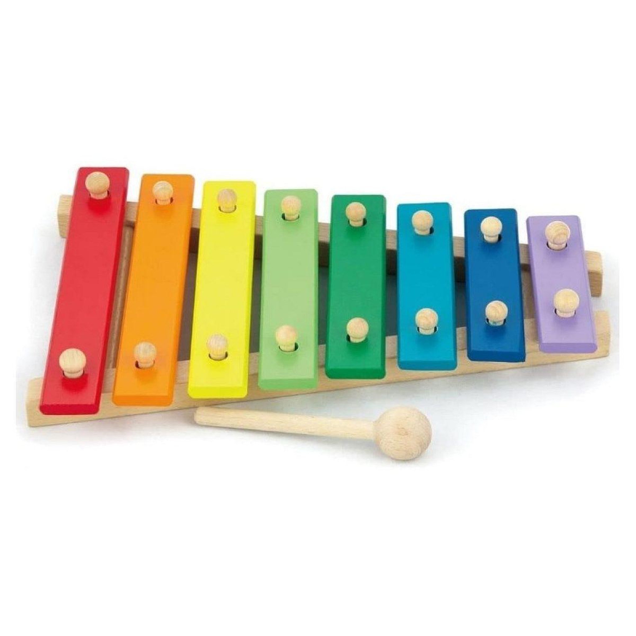 VIGA Xylophone en bois multicolore
