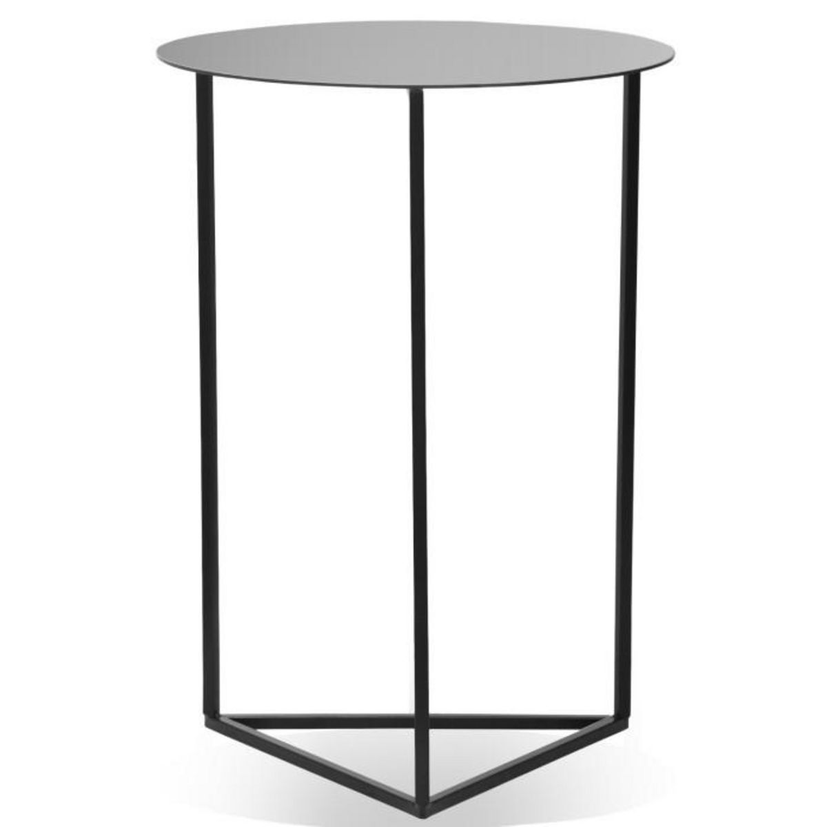 Paris Prix Table d'Appoint Design  Zeliana  79cm Noir