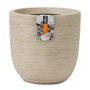 Voir la diapositive 2 : CAPI Capi Pot a fleurs Waste Rib 43x41 cm Beige terrazzo