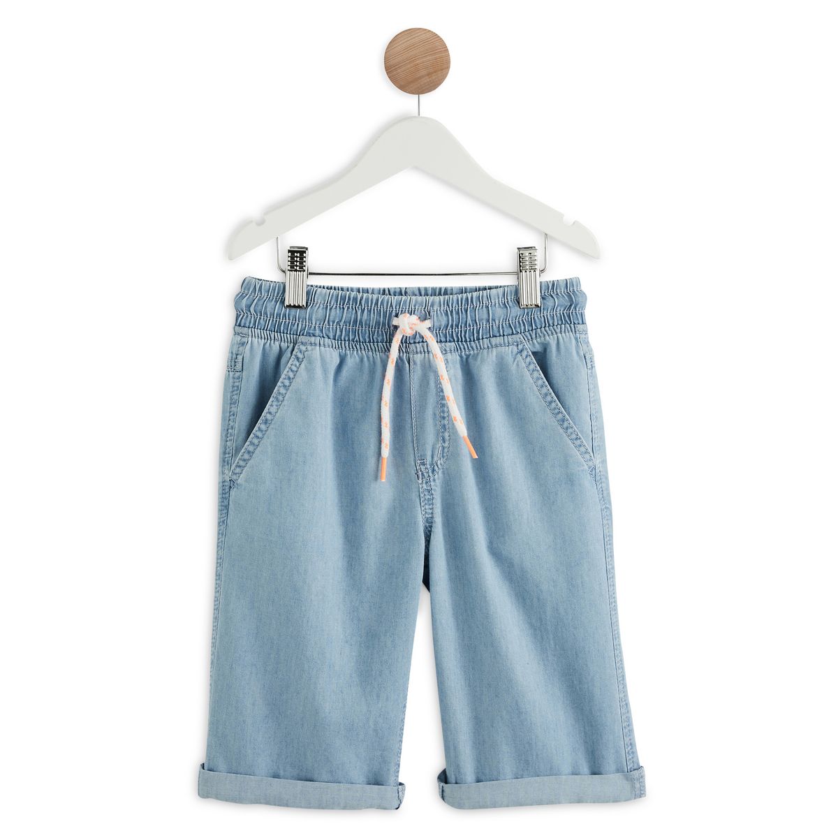 INEXTENSO Ensemble t-shirt manches courtes + bermuda en jean garçon