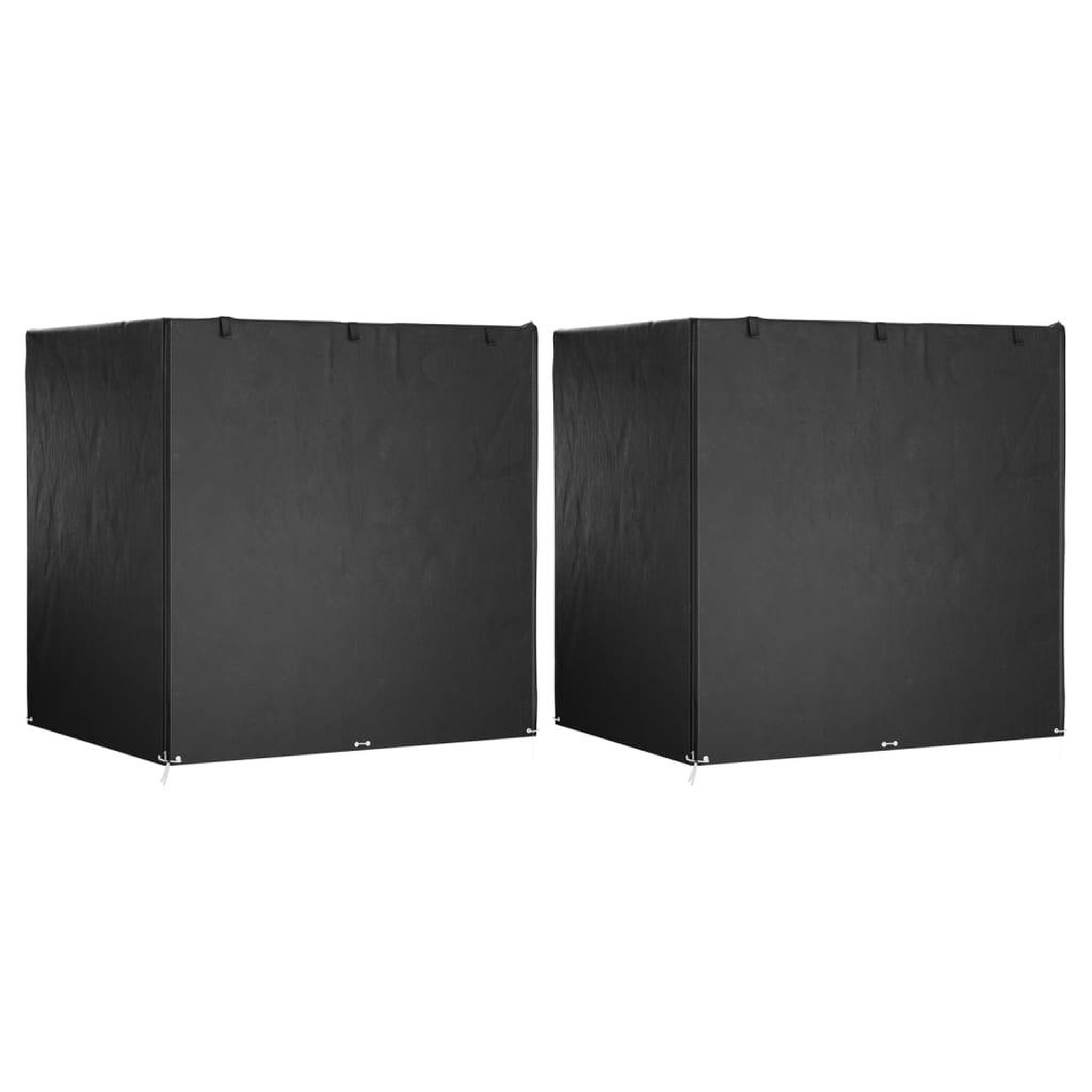 VIDAXL Housses de balancelle 2 pcs 12 œillets 220x177x220 cm PE