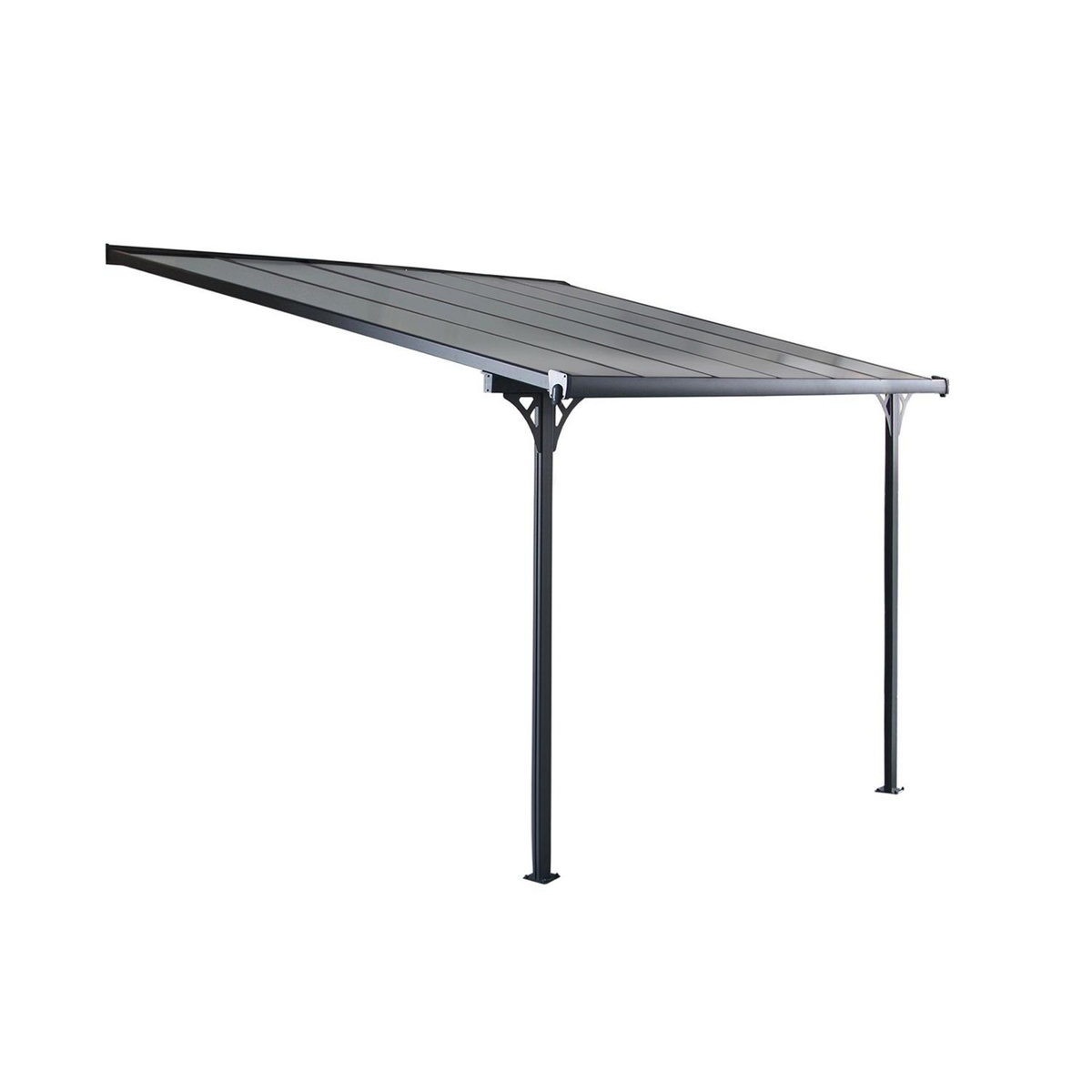 CONCEPT USINE Tonnelle murale 11,44 m² en aluminium FERRATO