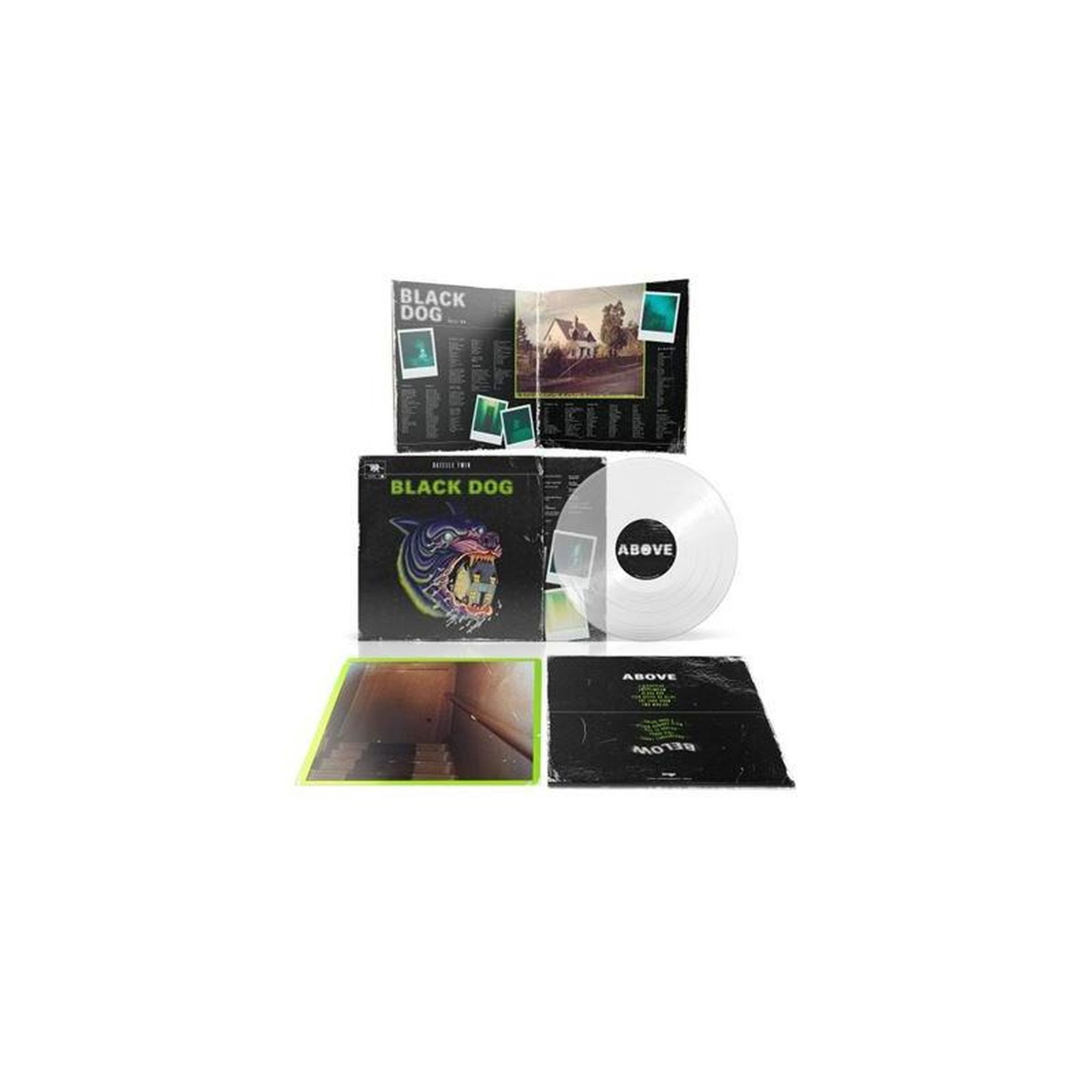 Cd black dog, bande originale électronique, édition limitée gazelle twin