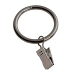 Paris Prix Lot de 10 Anneaux  Pince  12cm Nickel