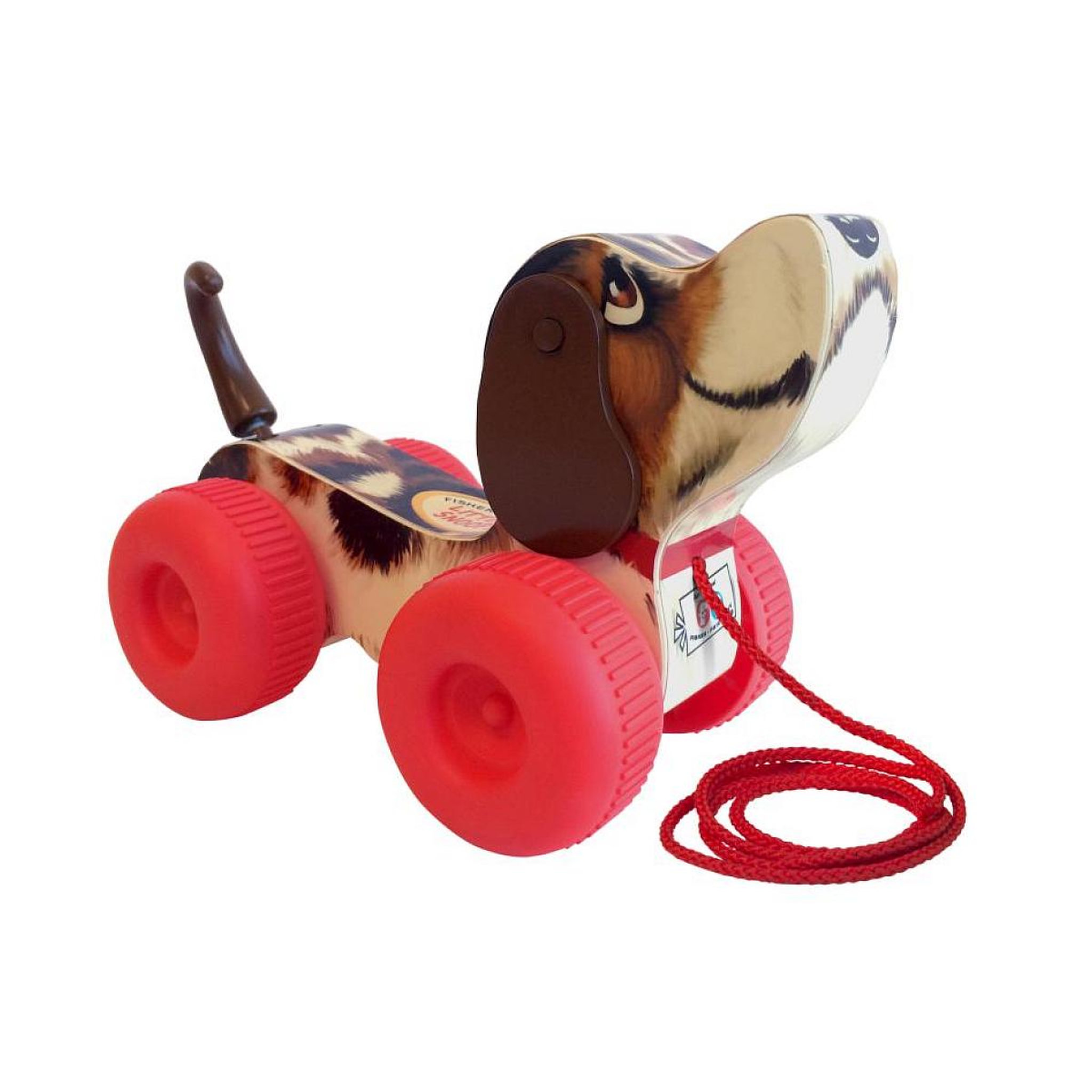 Voir la diapositive 2 : Mercier Petit snoopy  à tirer fisher price classique