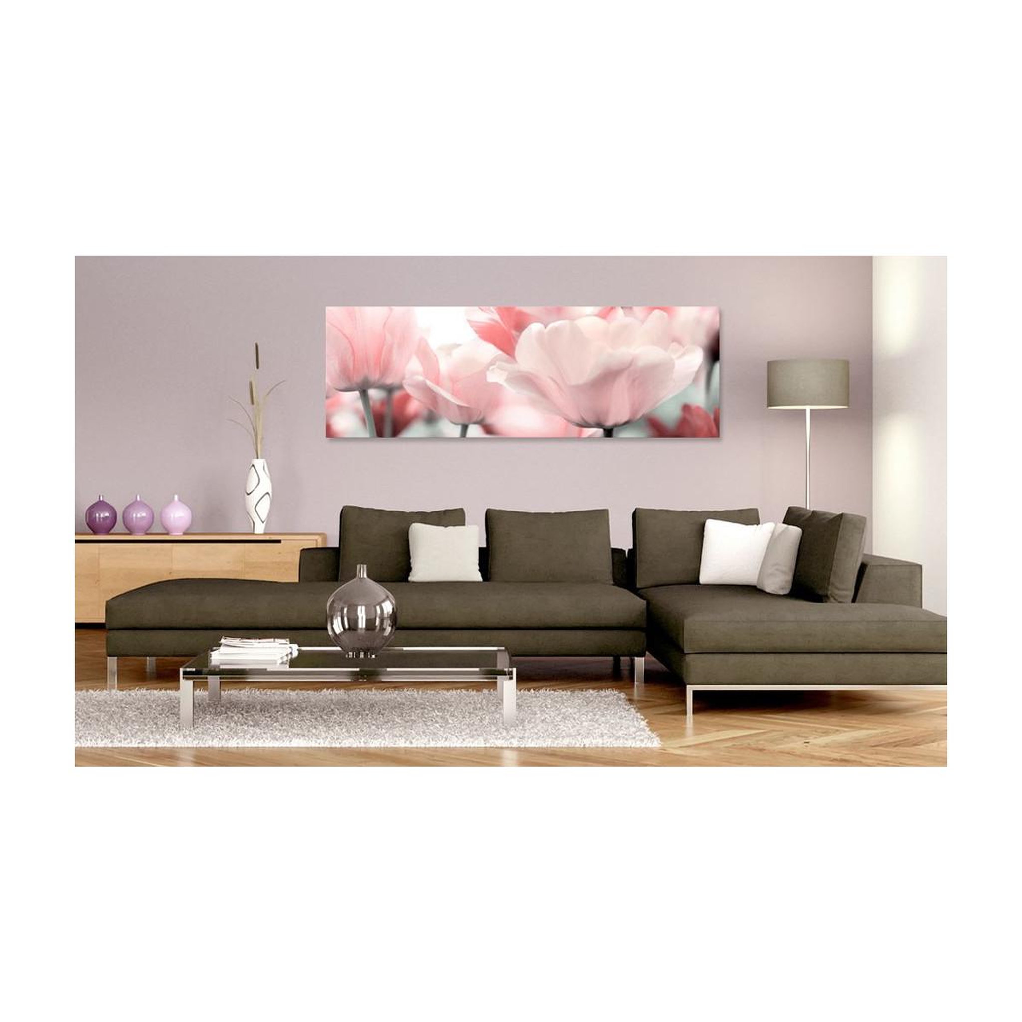 Voir la diapositive 2 : Paris Prix Tableau Imprimé  Pink Tulips