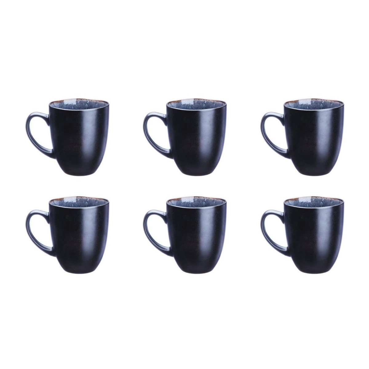 BJORN Mug IRIS 40cl - 6 pièces - Bleu nuit