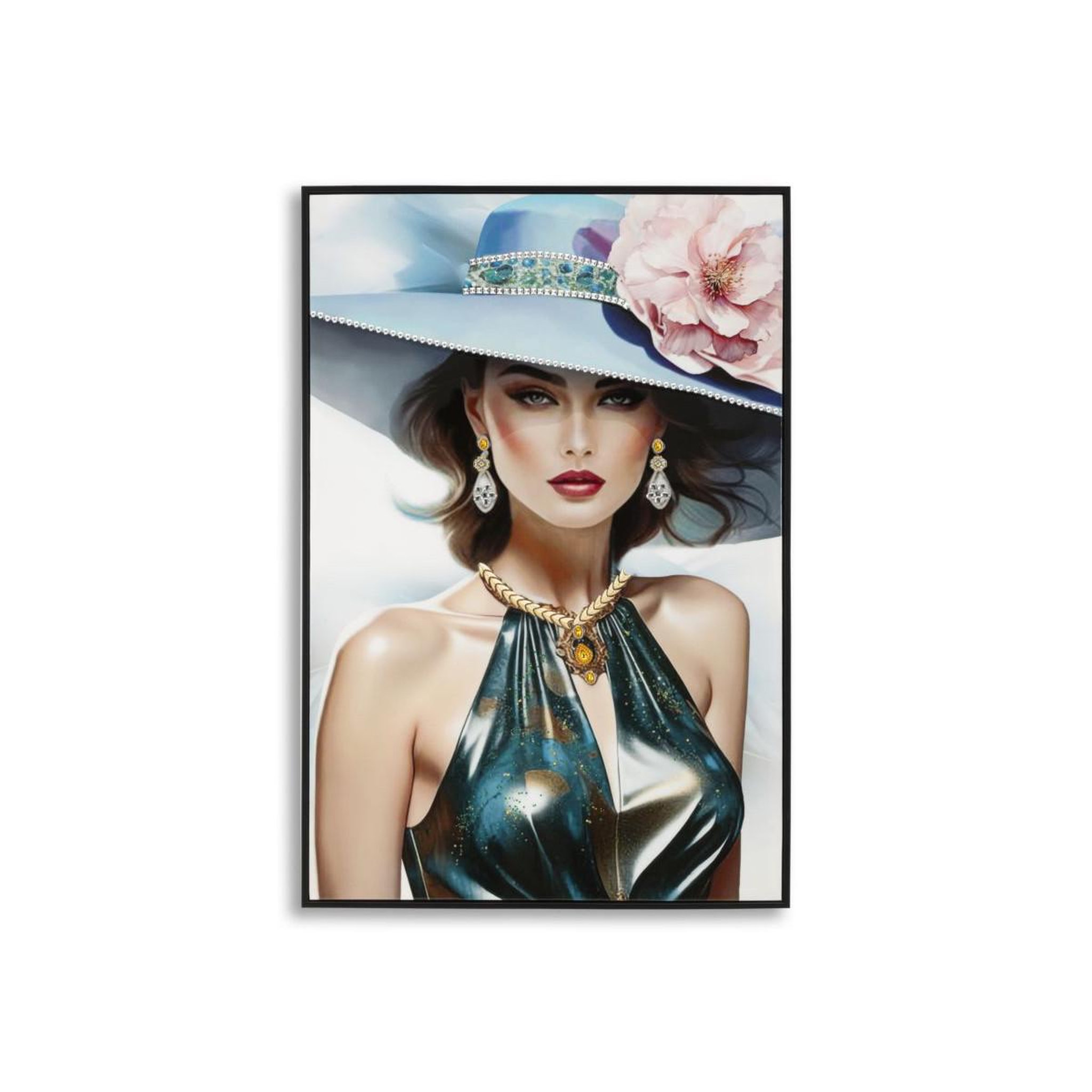 Paris Prix Tableau peinture  pam i  62x92cm multicolore
