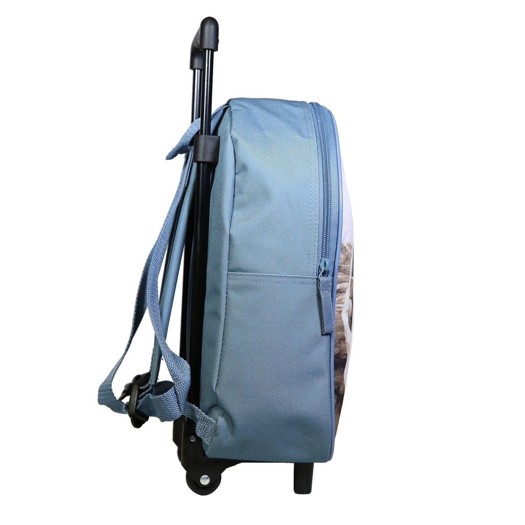 Voir la diapositive 2 : Bagtrotter BAGTROTTER Sac à dos à roulettes 31 cm Disney Star Wars / The Mandalorian Baby Yoda Beige