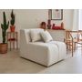 Voir la diapositive 6 : LISA DESIGN Caracas - canapé modulable d'angle droit - 5 places - en tissu