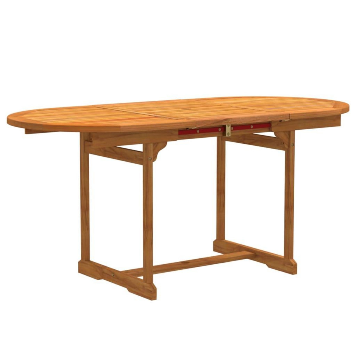 VIDAXL Ensemble a Manger de jardin 7pcs bois d'acacia solide textilene