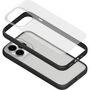 Voir la diapositive 5 : WOODCESSORIES Coque bumper iPhone 14 Pro transparent noir
