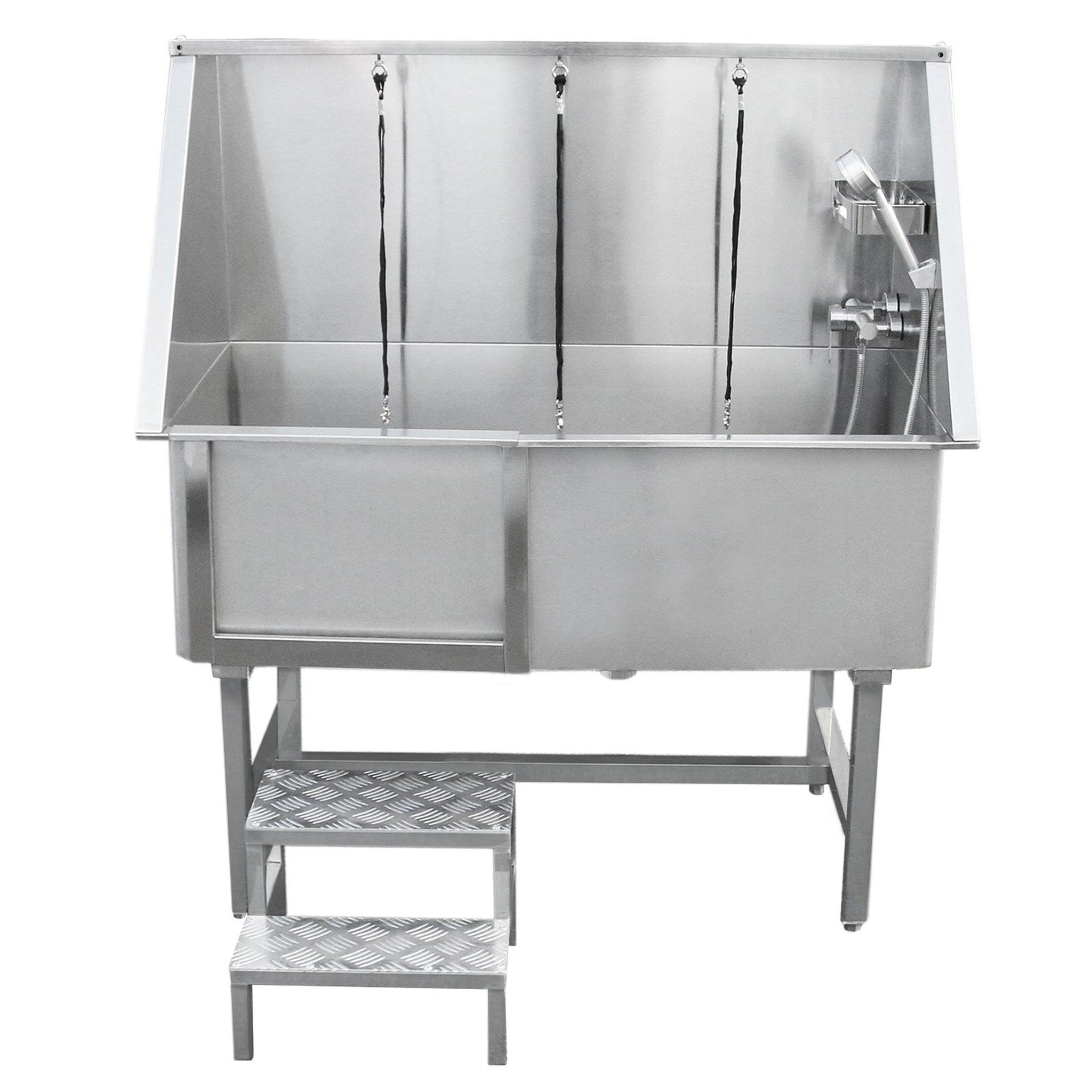 MONSTERSHOP Baignoire de toilettage en inox - 670 mm