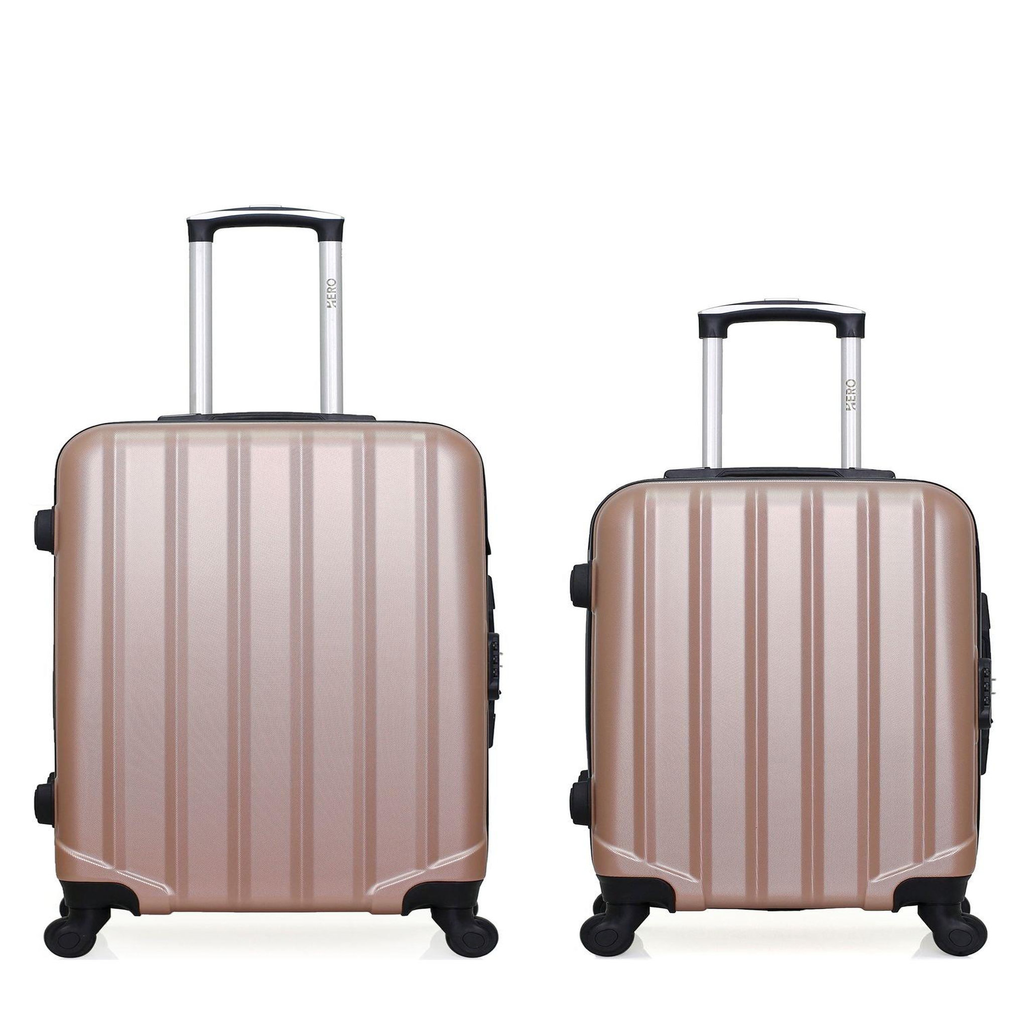 HERO HERO - Lot de 2 valises weekend et cabine ABS HIMALAYA