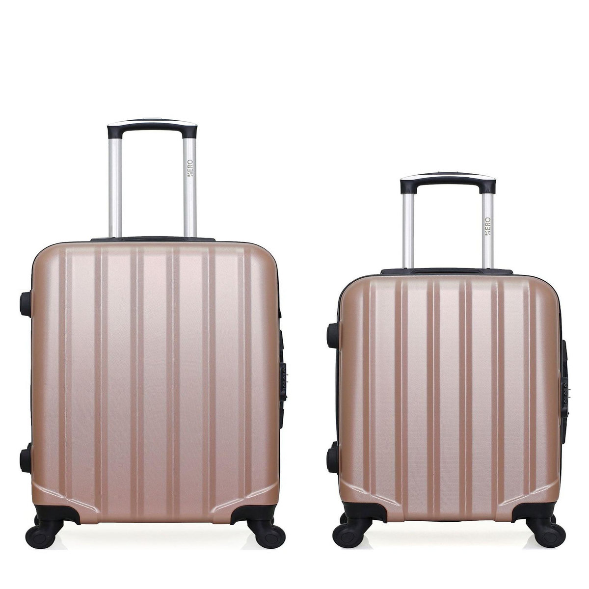 HERO HERO - Lot de 2 valises weekend et cabine ABS HIMALAYA