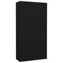 Voir la diapositive 4 : VIDAXL Armoire de bureau Noir 90x40x180 cm Acier