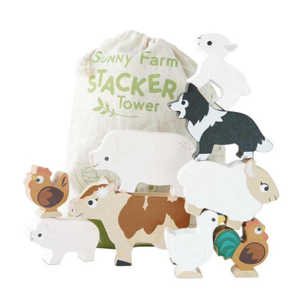 Le Toy Van figurine des animaux de la ferme en bois