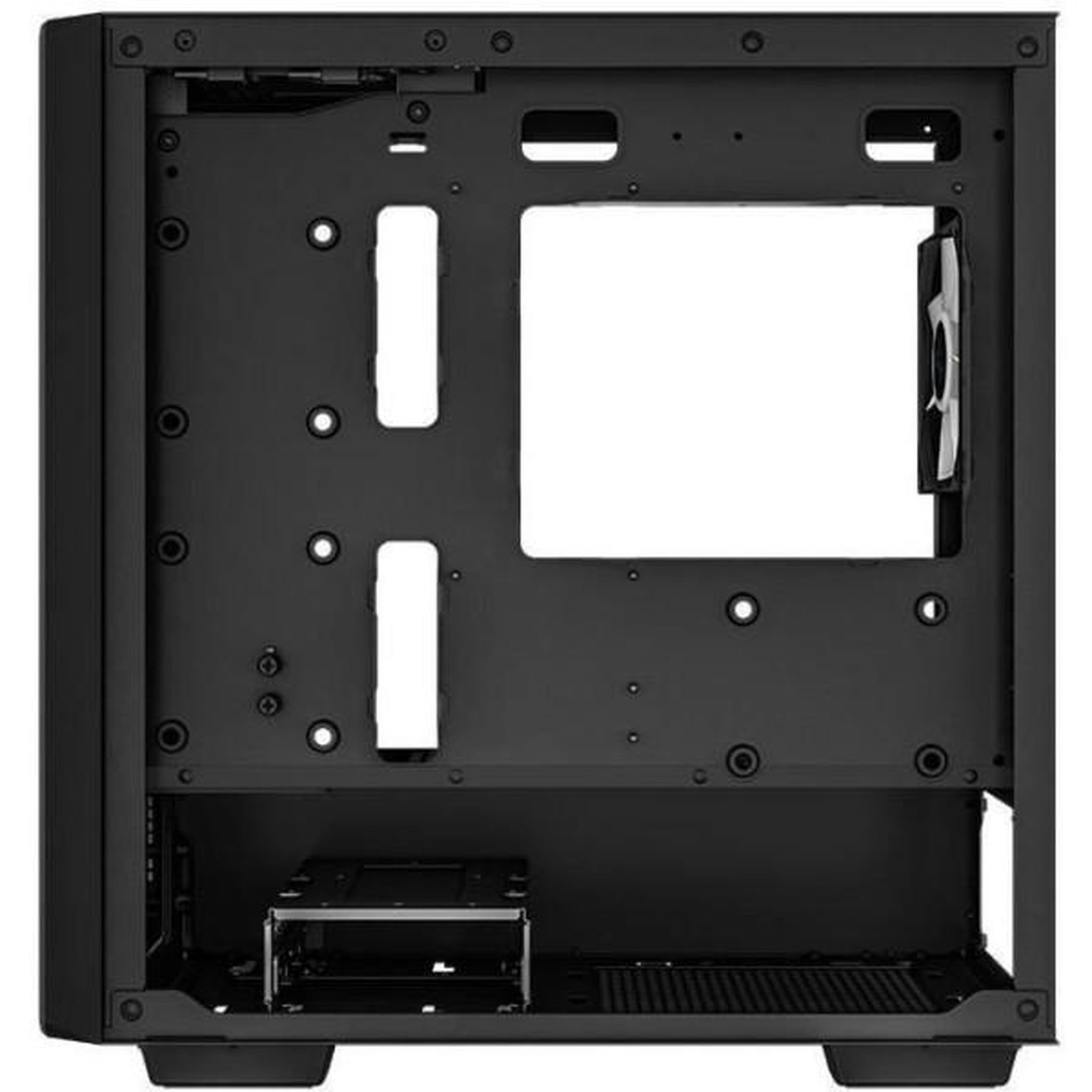 Voir la diapositive 4 : Deepcool Boîtier PC - DEEPCOOL - CC360 A-RGB (Noir) - Mini tour - Format Micro-ATX - 3x120mm A-RGB