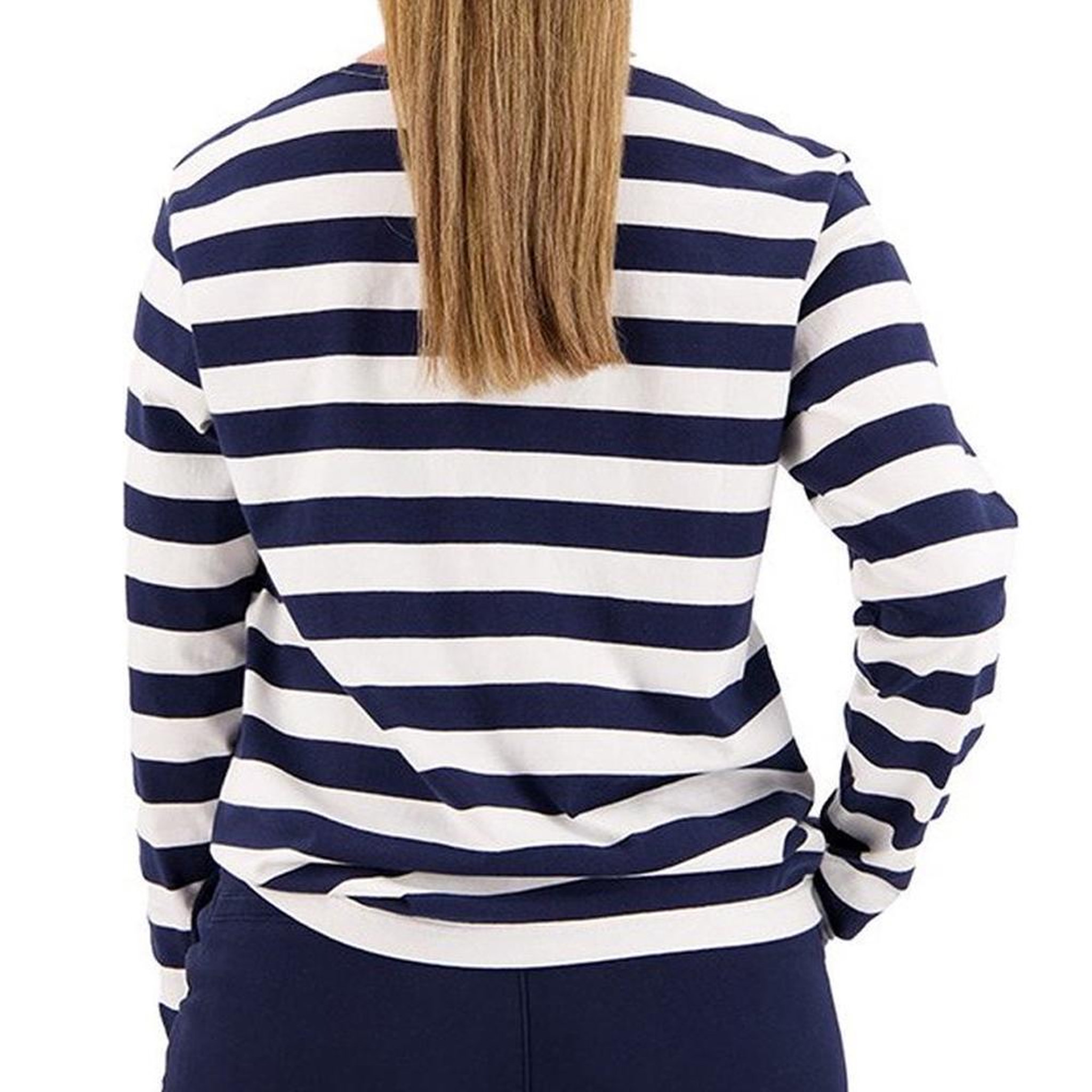Voir la diapositive 2 : DOCKERS T shirt Manches Longues Blanc/ Femme Dockers Boatneck