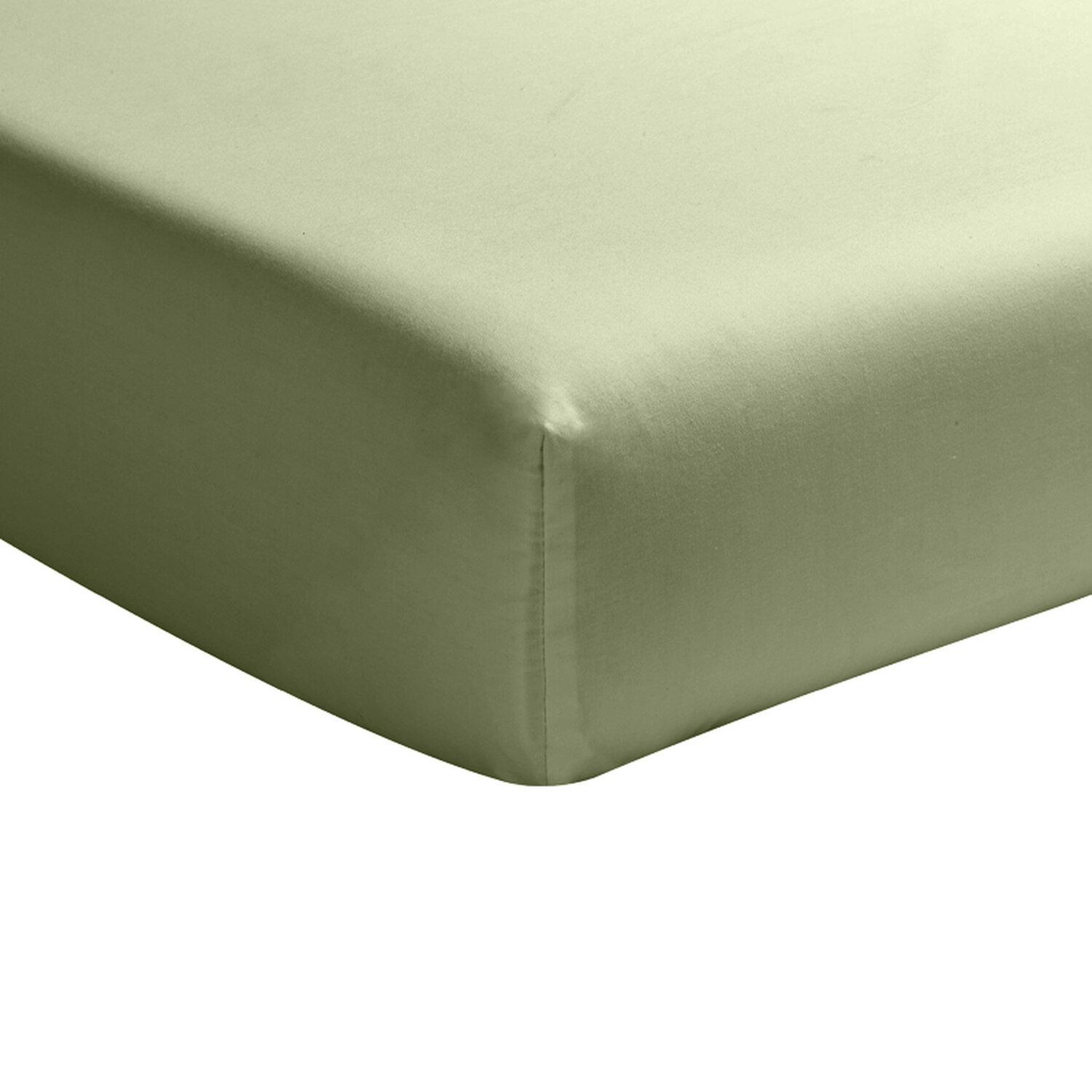 Voir la diapositive 1 : BATON ROUGE Drap housse en percale de coton