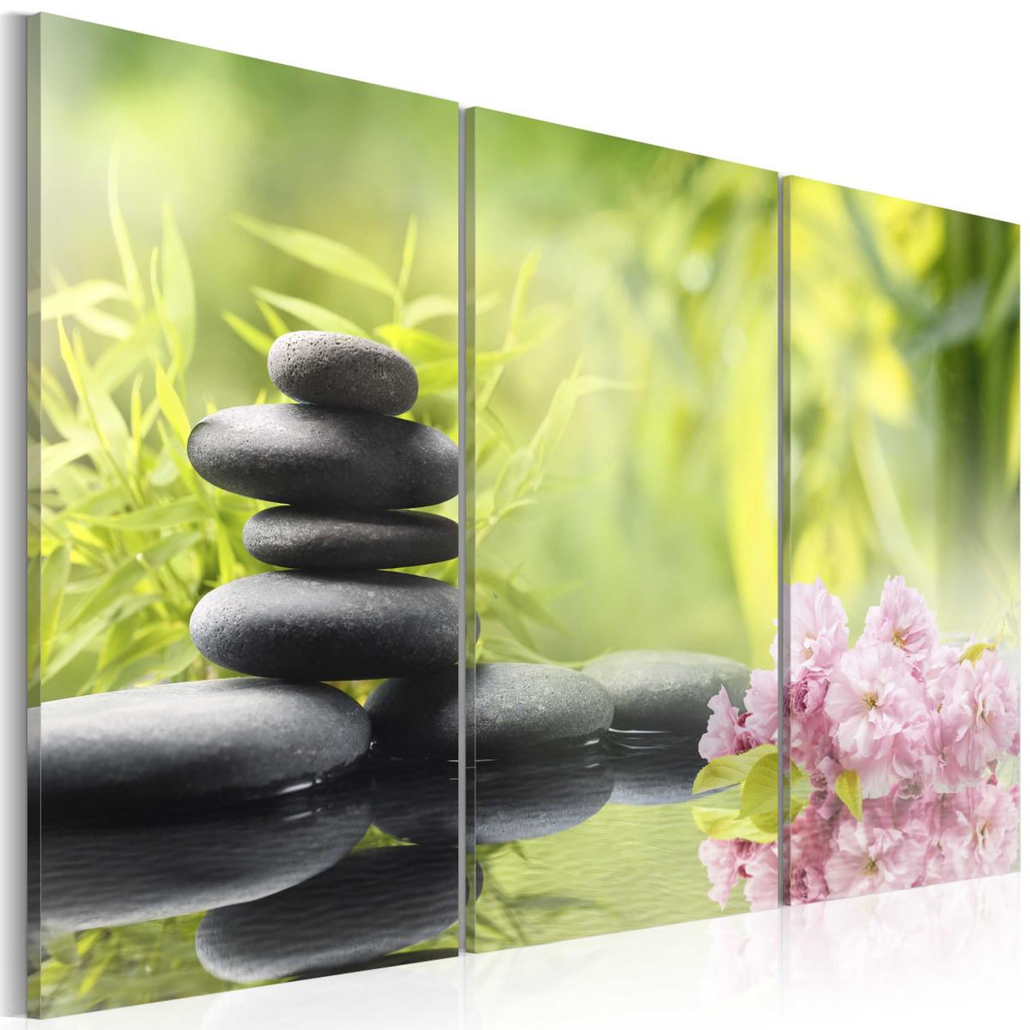 Voir la diapositive 1 : Paris Prix Tableau Imprimé  Zen Composition