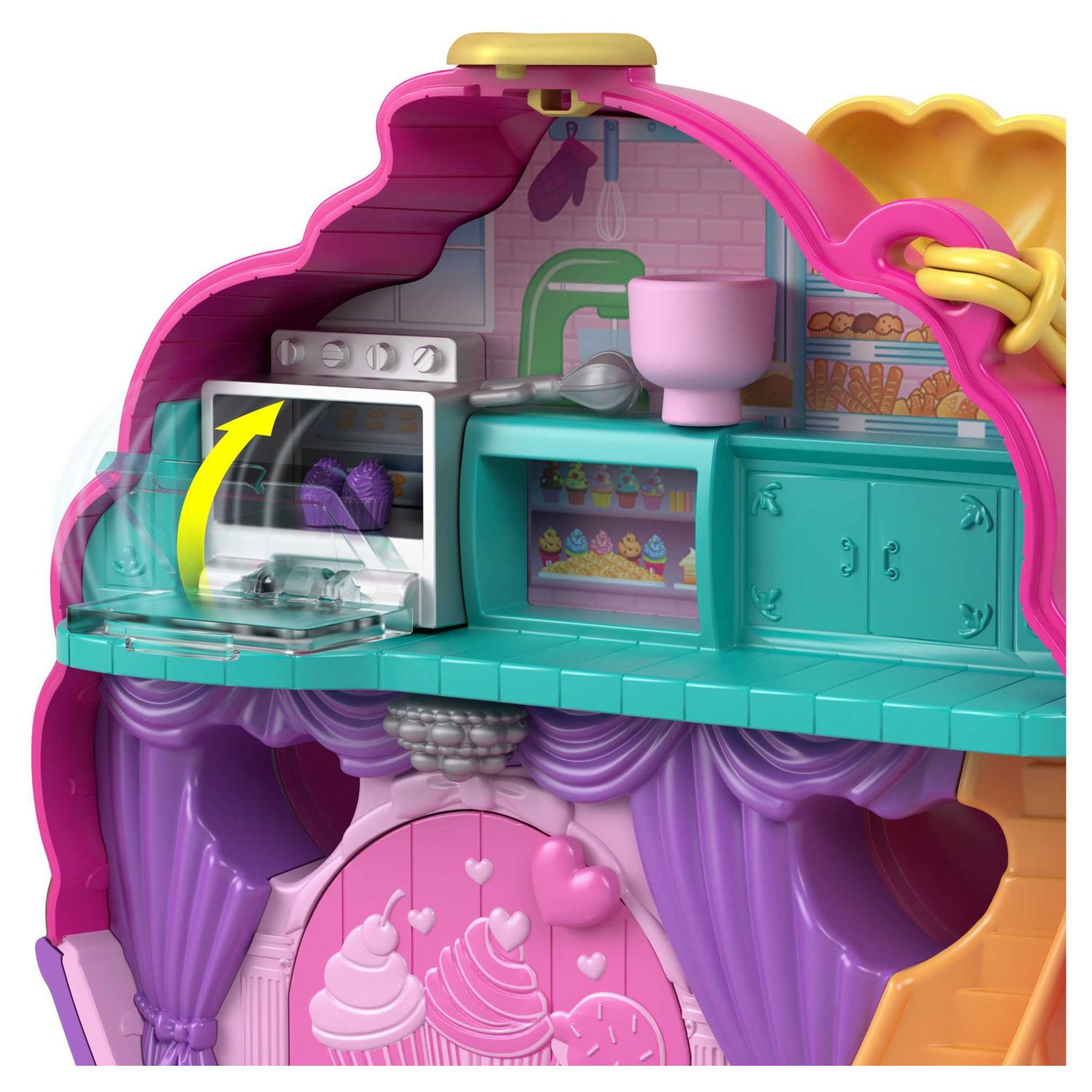Voir la diapositive 4 : POLLY POCKET Coffret mini figurine CupCake Polly Pocket