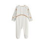 Voir la diapositive 2 : Petit Béguin Pyjama bébé en velours Nino