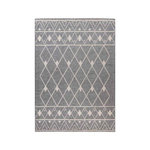Paris Prix Tapis Tissé Géométrique  Rhombus  Gris & Beige. Coloris disponibles : Gris