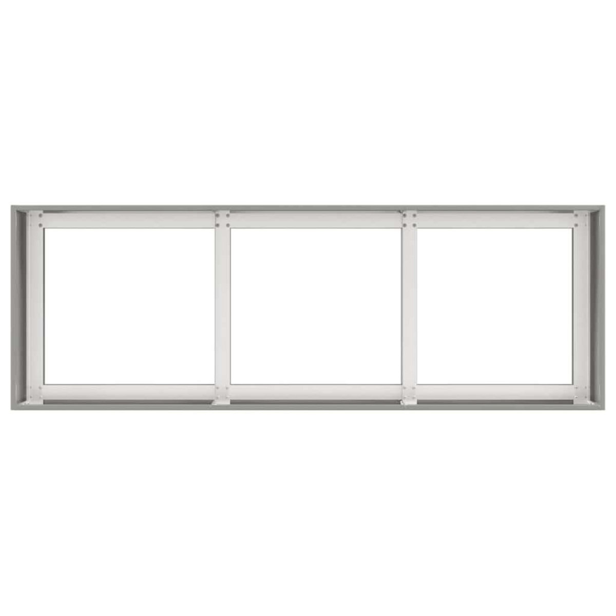 VIDAXL Jardiniere 120x40x40 cm acier inoxydable