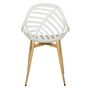 Voir la diapositive 5 : The Home Deco Factory Lot de 4 chaises ajourées ALAMEDA