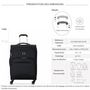 Voir la diapositive 2 : Delsey Valise souple SkyMax 2.0 TSA 68.5cm