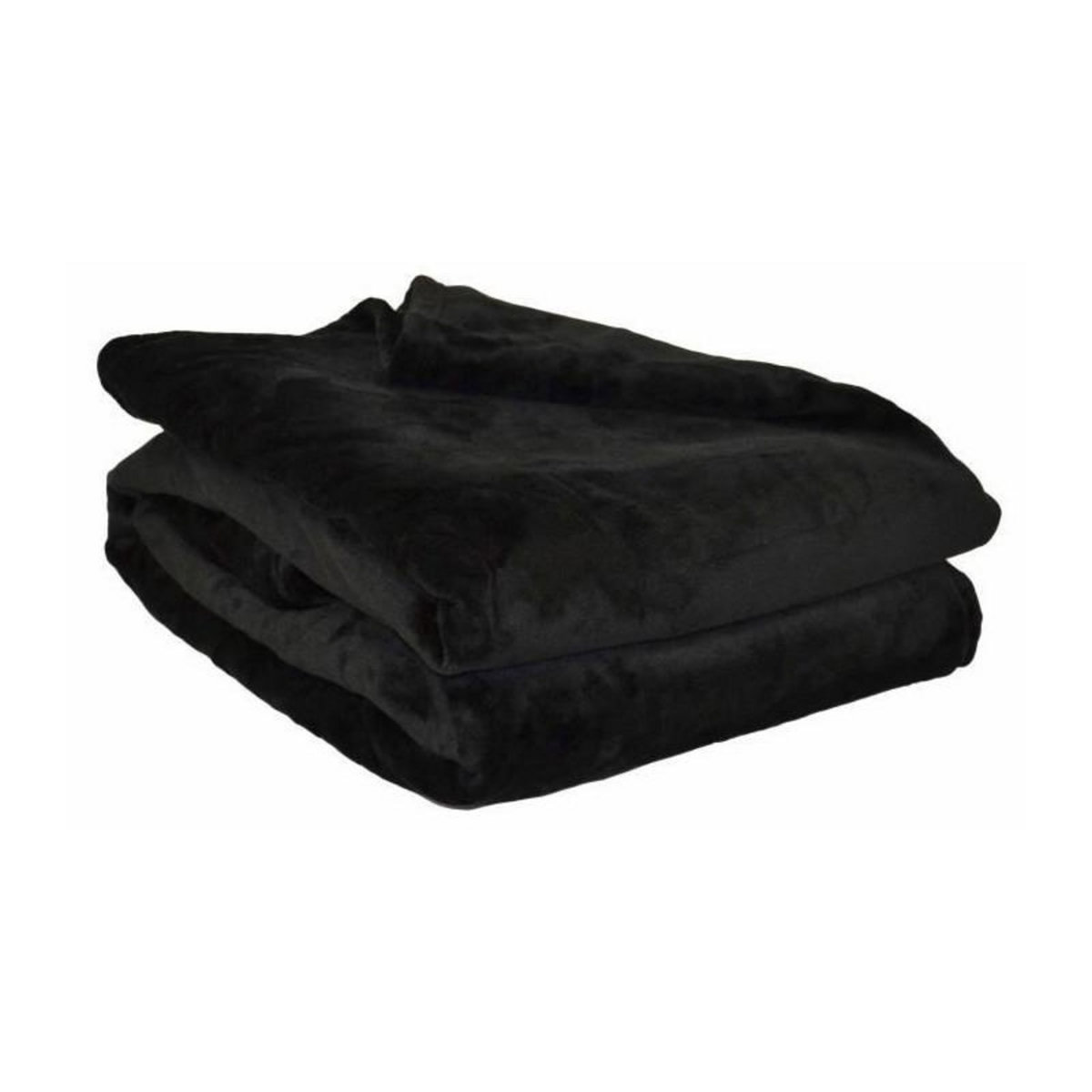 Toison d'or TOISON D'OR - Plaid - NEGOC-010640 - Microflanelle - 130x170cm - Noir