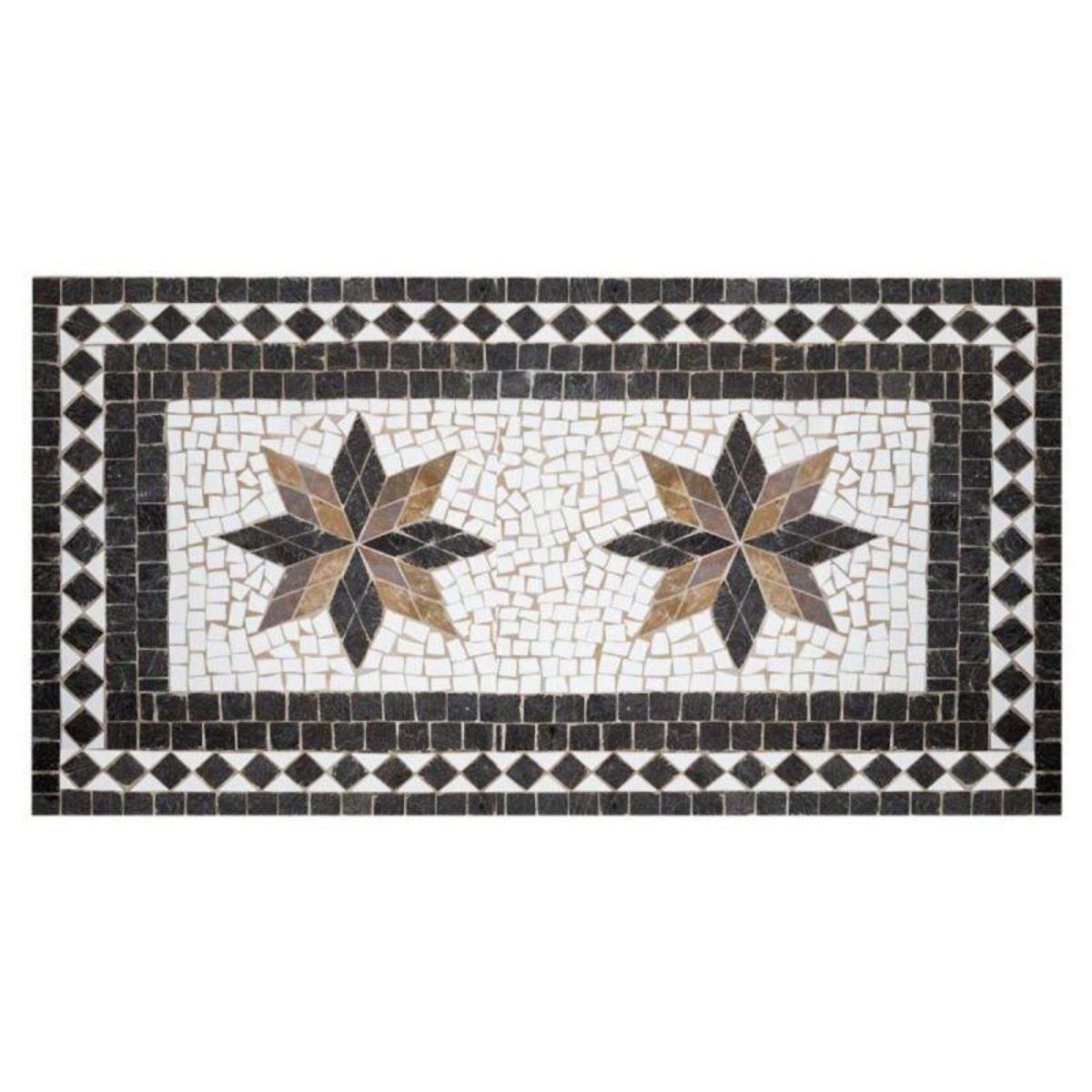  Table de Repas en Mosaïque  Kipos  160cm Noir