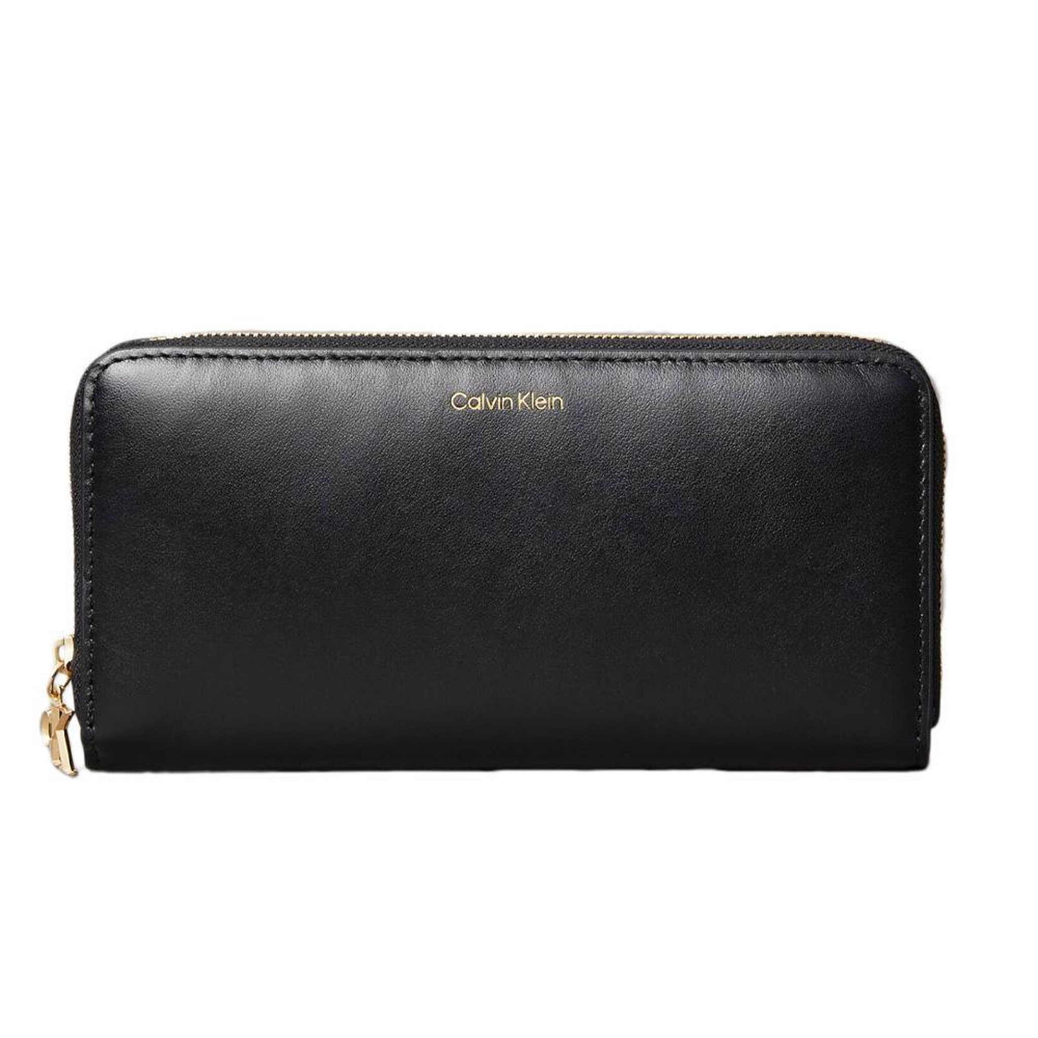 Voir la diapositive 1 : CALVIN KLEIN JEANS Portefeuille Noir Femme Calvin Klein Jeans Ck Large Zip