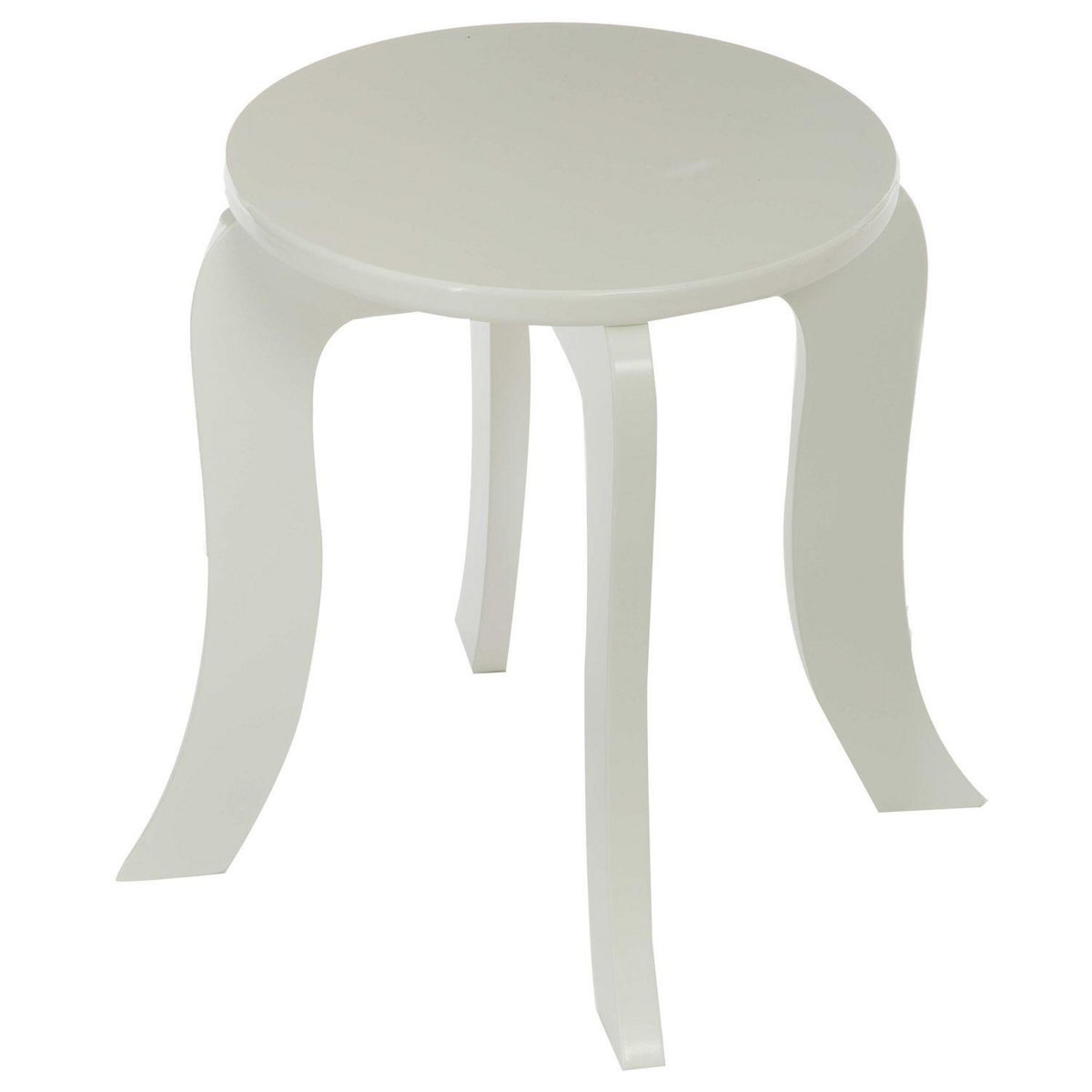 Atmosphera Kids Coiffeuse enfant avec tabouret Demoiselle - Blanc