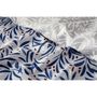 Voir la diapositive 2 : ACTUEL Parure housse de couette en microfibre motif floral VIOLETTE