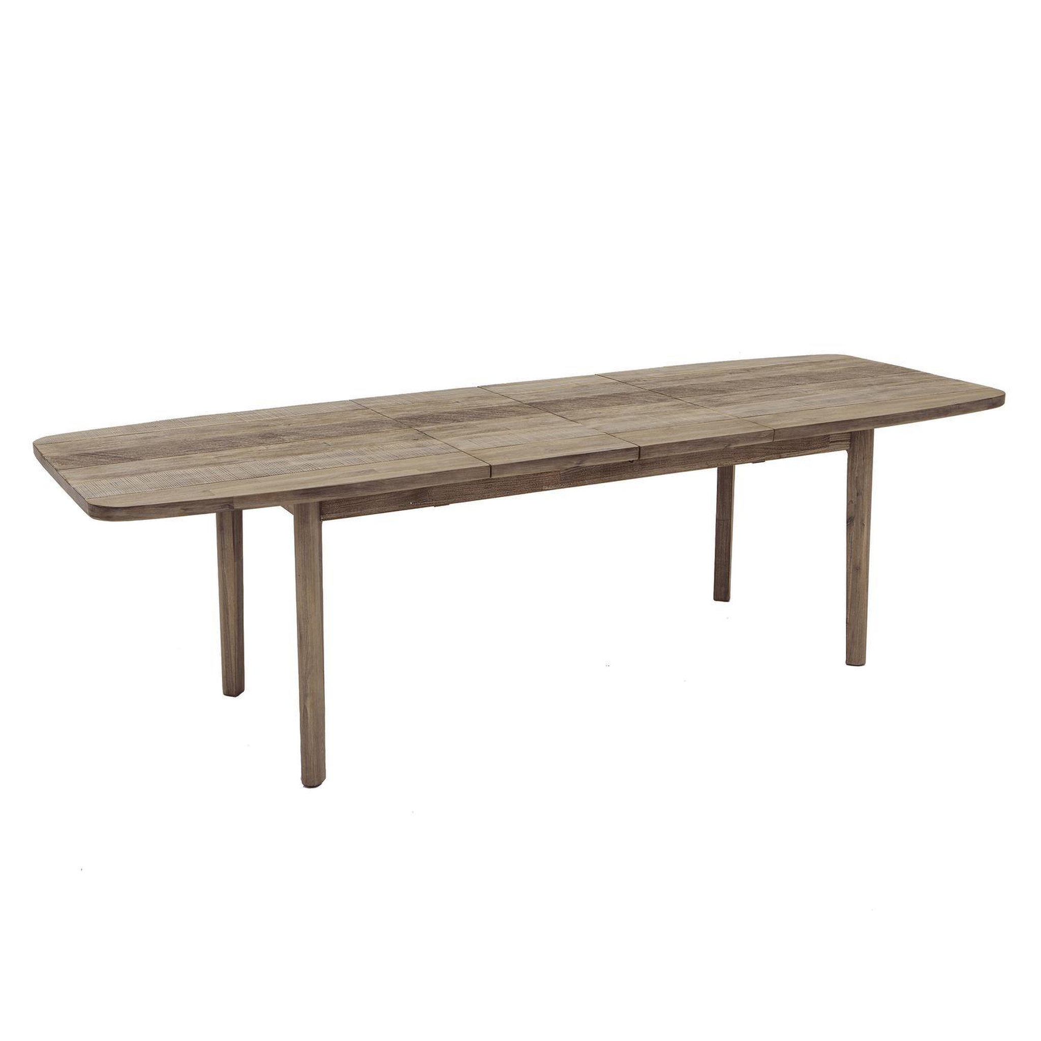 Voir la diapositive 3 : Atmosphera Kids Table à manger extensible banila en bois pour 6 à 10 personnes - marron