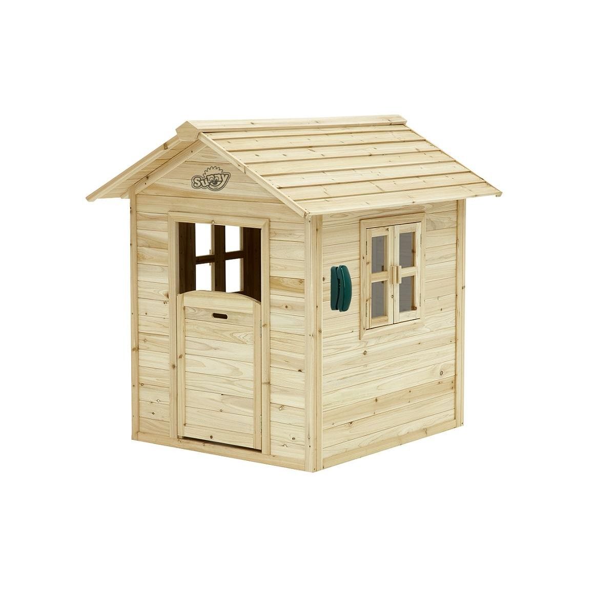 PRAGMA Cabane de jardin pour enfant - Bois - H1.33m - NOA
