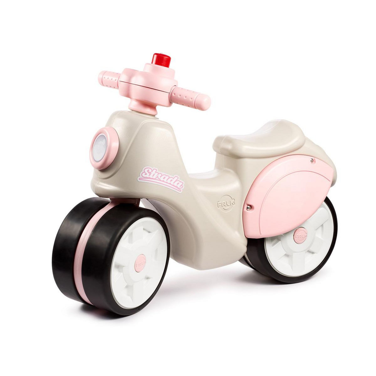 FALK Porteur enfant Scooter Strada Crème et Rose 1 à 3 ans - Falk