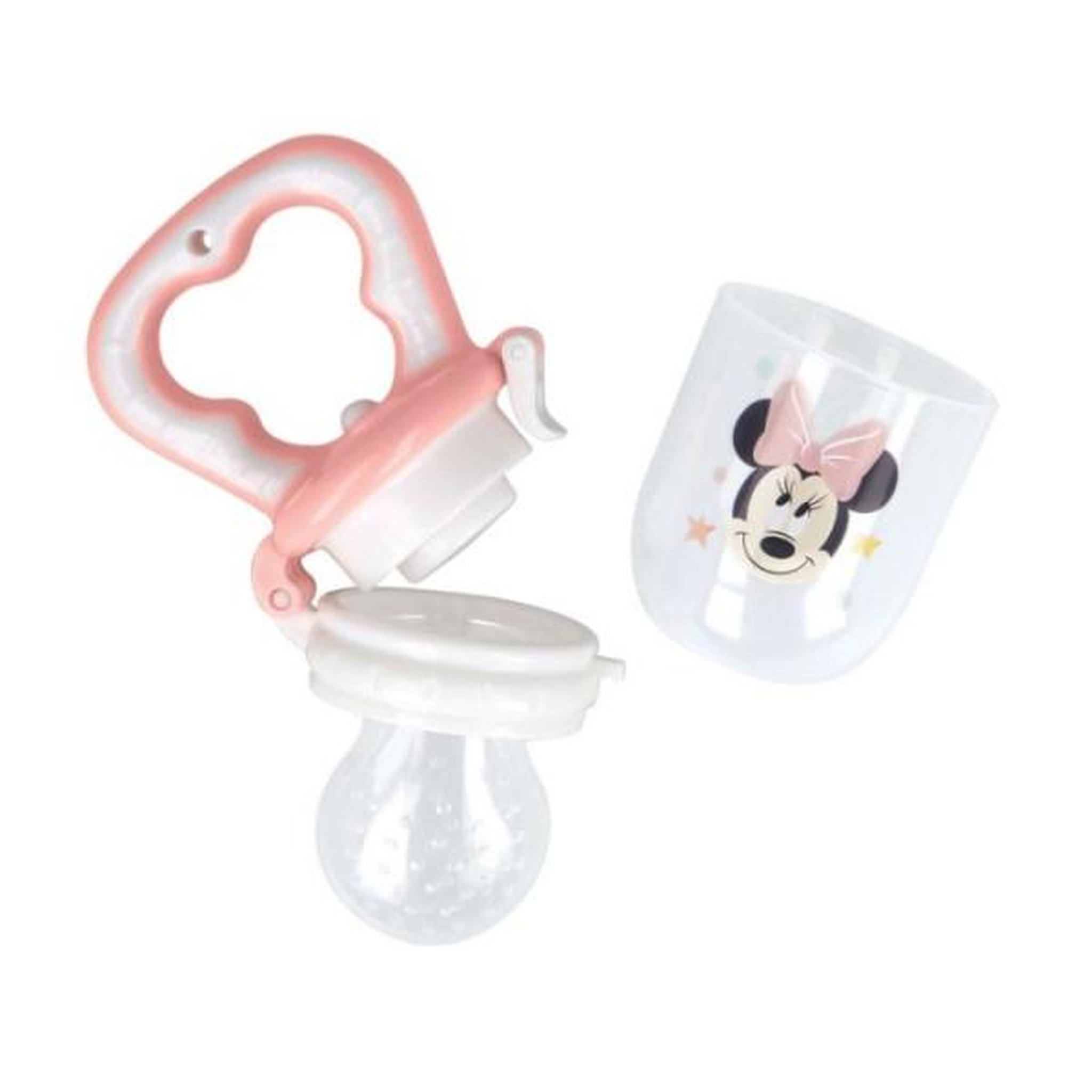 Voir la diapositive 3 : THERMOBABY Pack repas 1er age thermobaby minnie - 1 grignoteuse + 1 bol avec cuillere + 1 tasse a poignée + set de 2 couverts