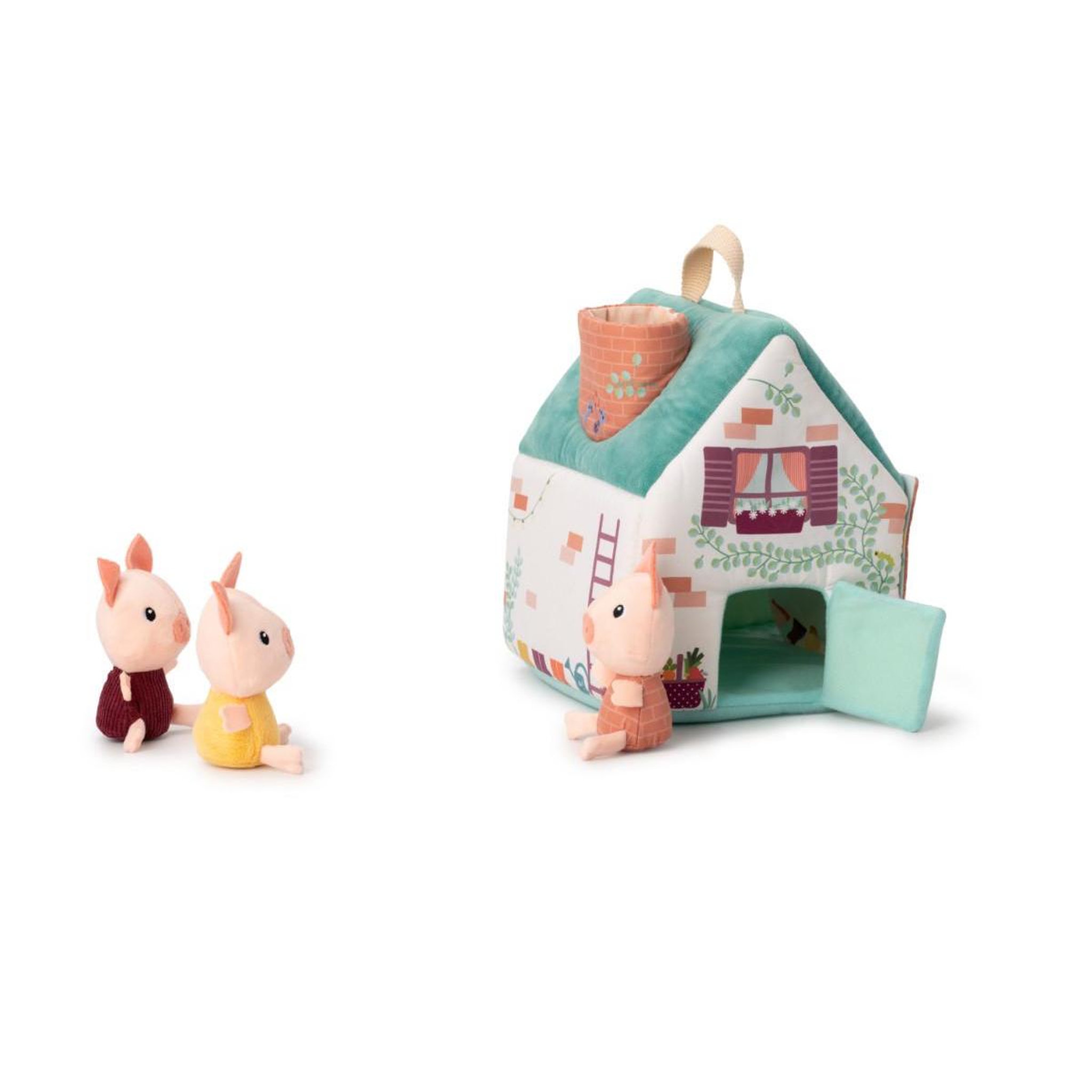 Voir la diapositive 4 : LILLIPUTIENS les 3 petits cochon et le loup
