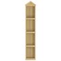 Voir la diapositive 3 : VIDAXL Abri a outils de jardin 40x33x222 cm Bois de pin impregne