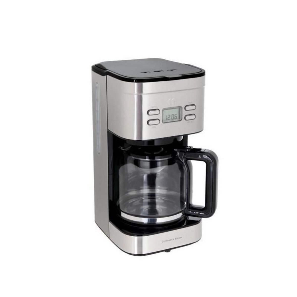 CONTINENTAL EDISON CONTINENTAL EDISON Cafetiere filtre programmable - CECF12TIX - 1,25 L - Inox