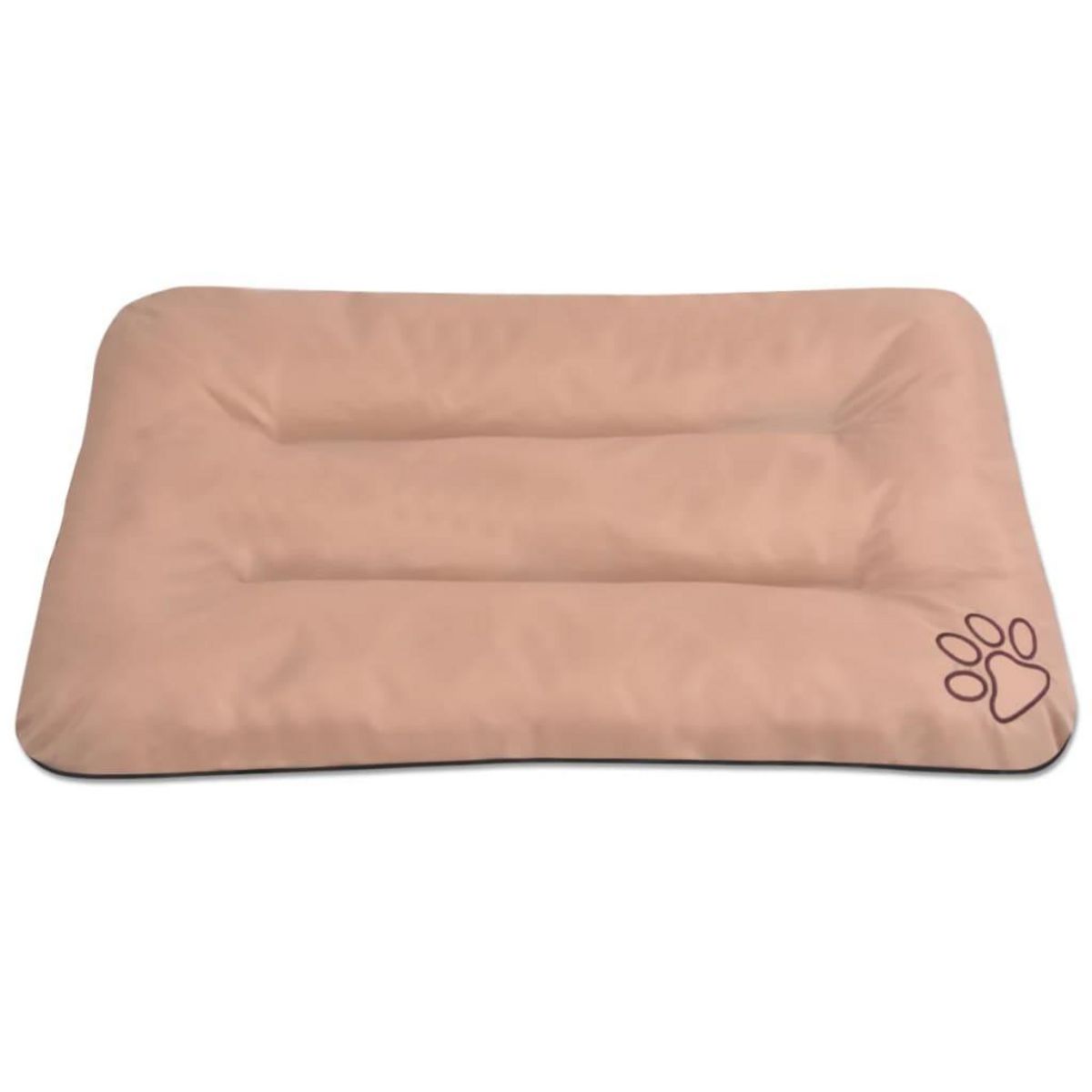 VIDAXL Matelas pour chiens Taille L Beige