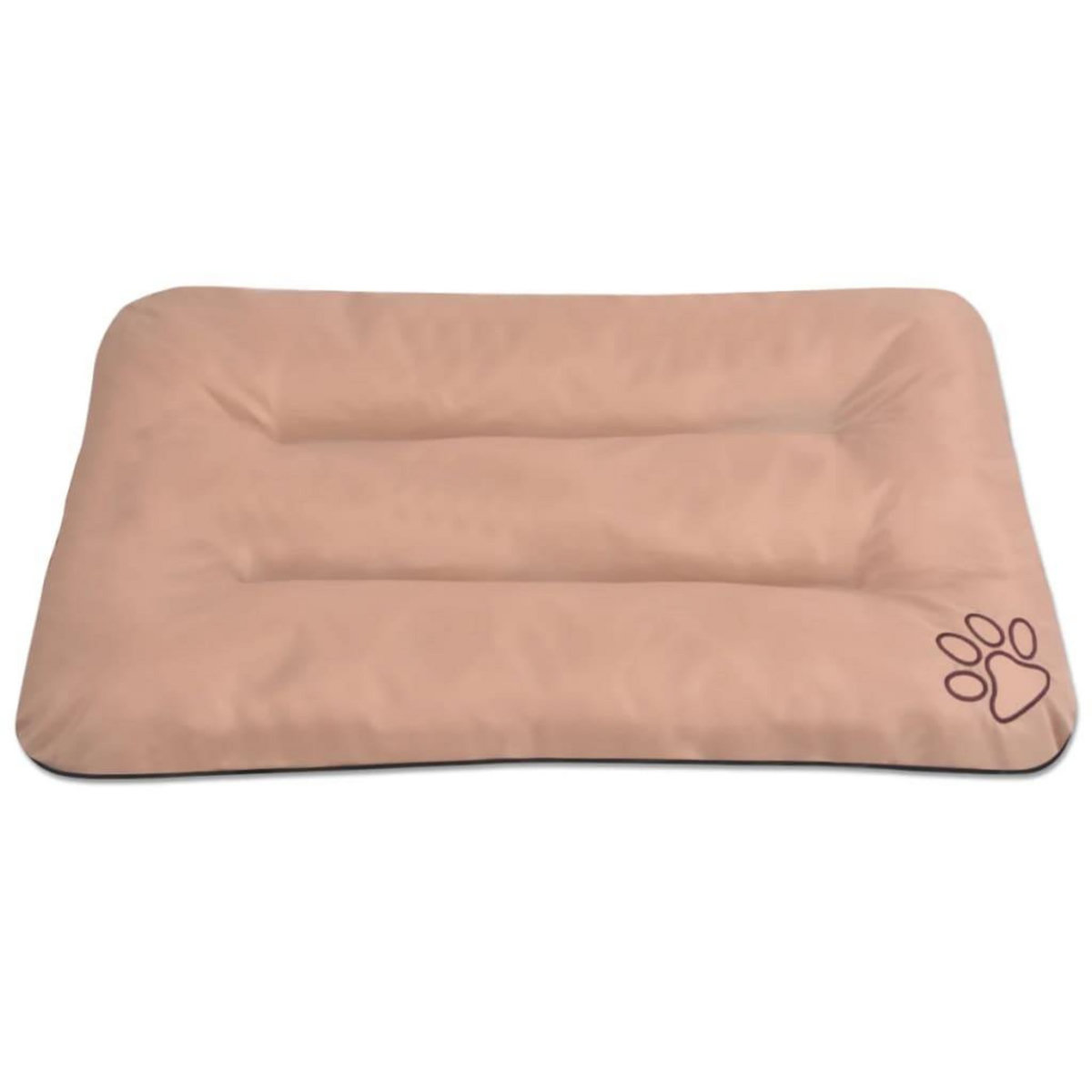 VIDAXL Matelas pour chiens Taille L Beige