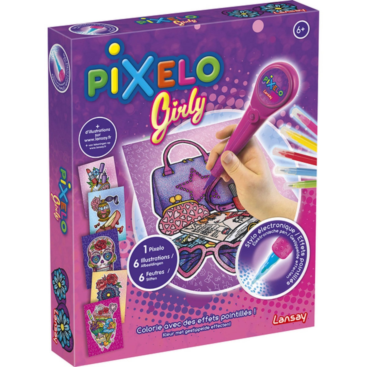 LANSAY Pixelo - Coffret girly