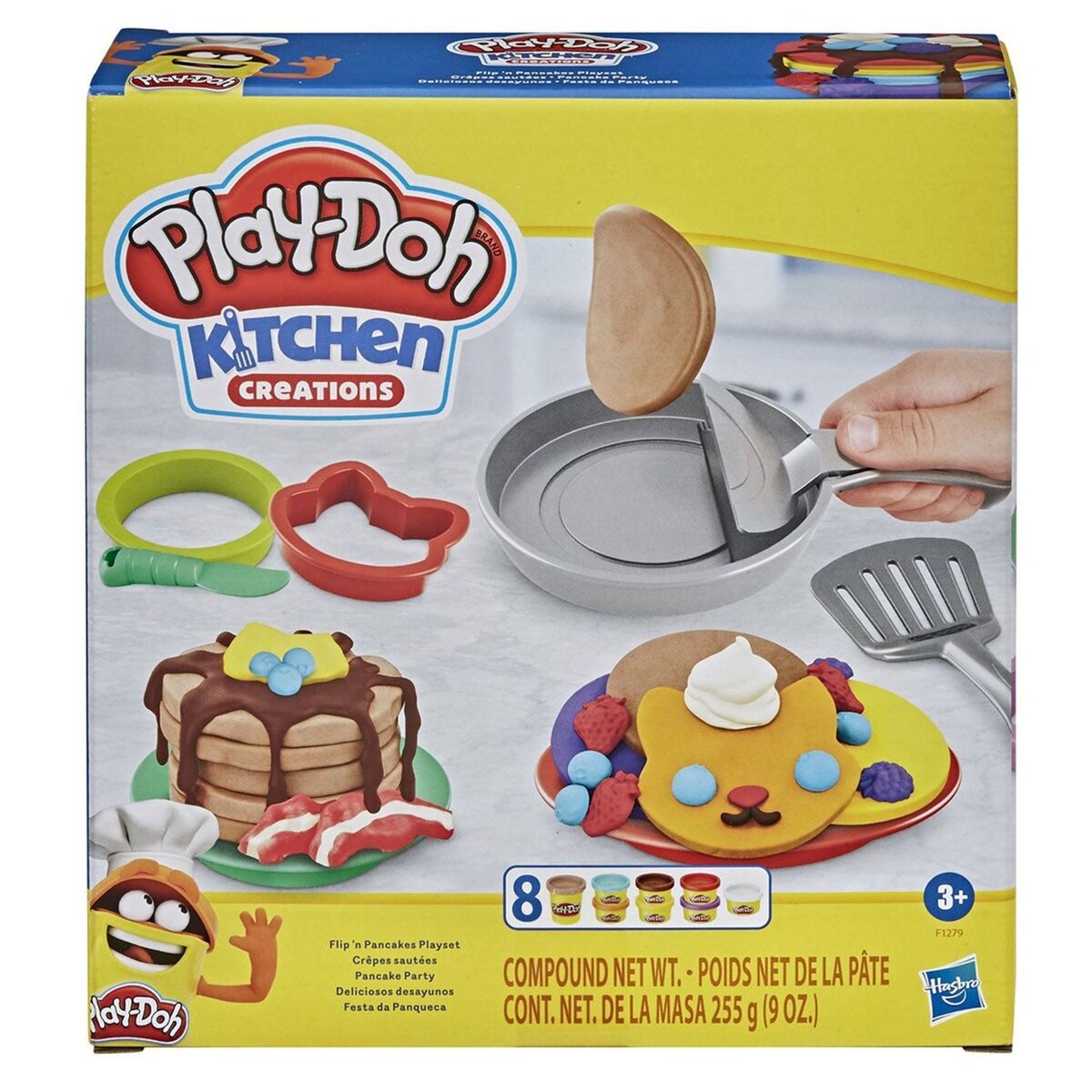 HASBRO Play-Doh Kitchen créations Crêpes sautées