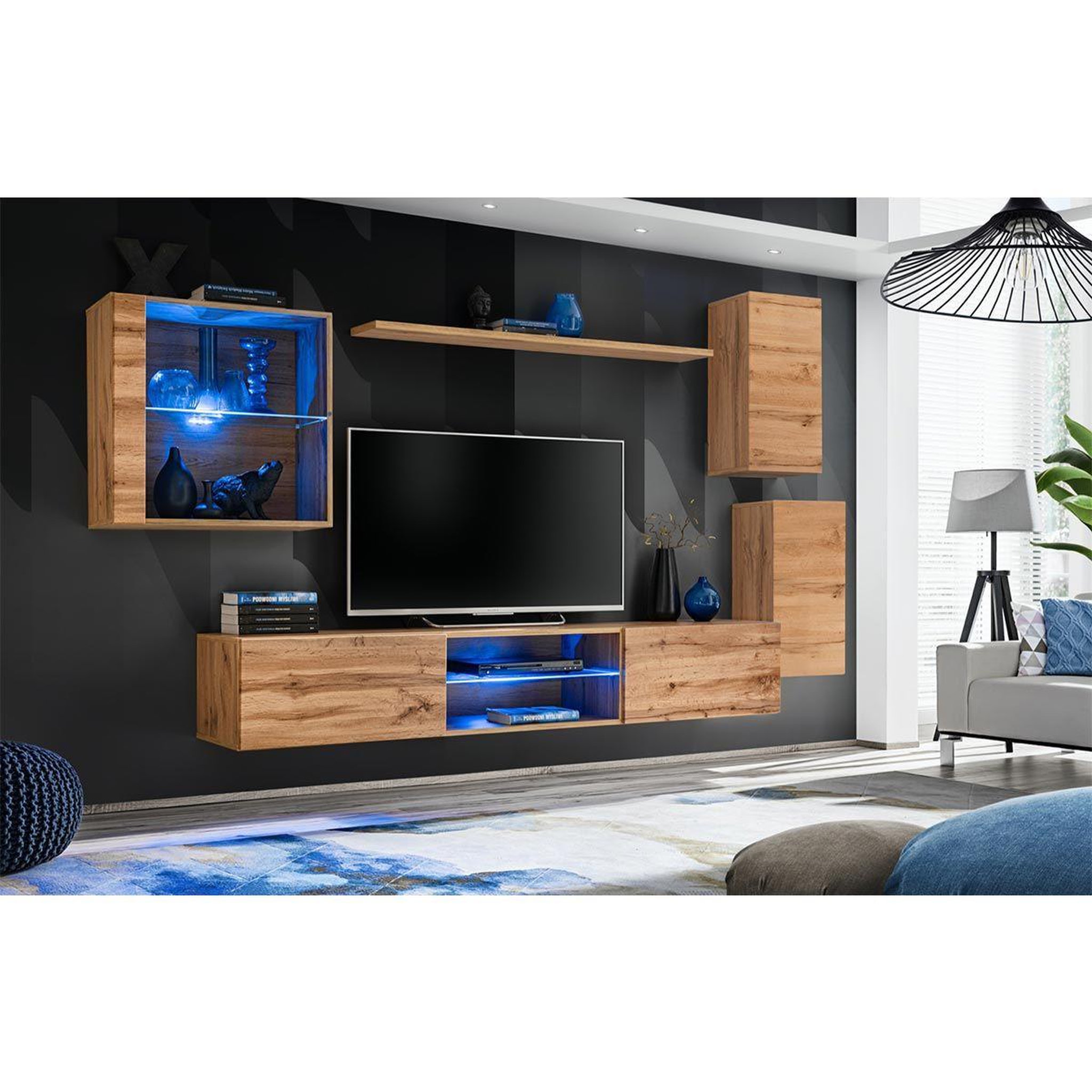 Voir la diapositive 2 : Paris Prix Ensemble meuble tv  switch xxiii  250cm naturel